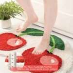 Durable bath mat-A very thick seat cushion with a non-slip base, providing a spa-like comfortable experience