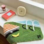 Bathroom Bath Mat – Quick-Dry  Mat with Anti-Mold Surface for Hygienic Homes