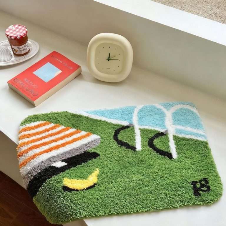Bathroom Bath Mat – Quick-Dry  Mat with Anti-Mold Surface for Hygienic Homes