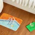 Bathroom Bath Mat – Quick-Dry  Mat with Anti-Mold Surface for Hygienic Homes