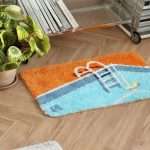 Bathroom Bath Mat – Quick-Dry  Mat with Anti-Mold Surface for Hygienic Homes