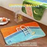 Bathroom Bath Mat – Quick-Dry  Mat with Anti-Mold Surface for Hygienic Homes