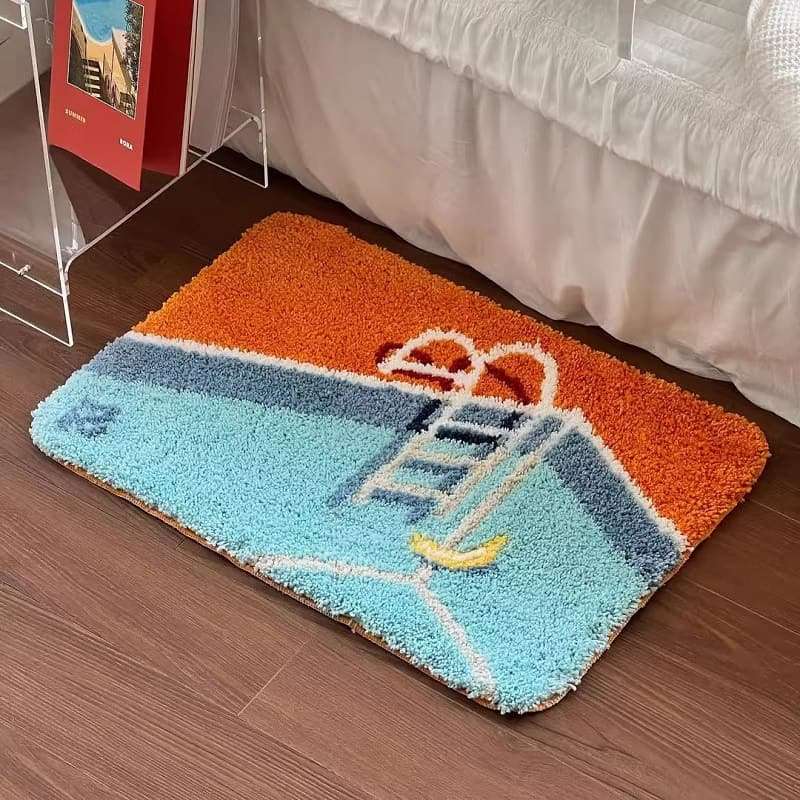 Bathroom Bath Mat – Quick-Dry  Mat with Anti-Mold Surface for Hygienic Homes