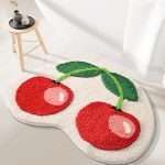 Durable bath mat-A very thick seat cushion with a non-slip base, providing a spa-like comfortable experience