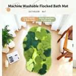 Shaggy Bathroom mat–Ultra Soft & Fluffy Bath Mat with High Absorbency for Cozy Home Bathrooms