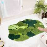 Shaggy Bathroom mat–Ultra Soft & Fluffy Bath Mat with High Absorbency for Cozy Home Bathrooms