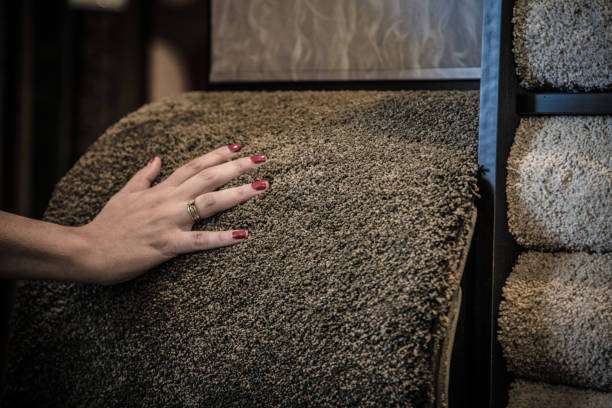 a brown bath mat