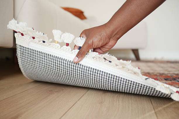 A cozy and inviting bath mat